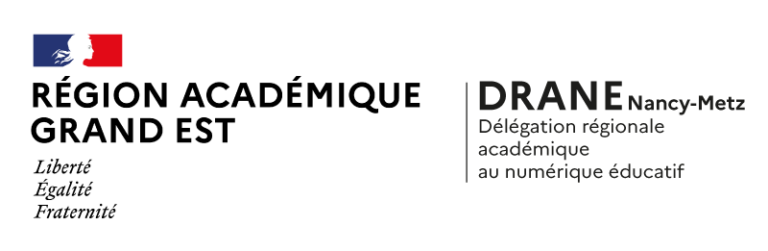 logo Délégation régionale académique au numérique éducatif Nancy Metz